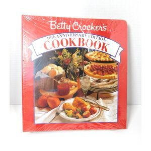 Betty Crocker's 40th Anniversary Cookbook Unopened Ring Binder in Wrap NOS